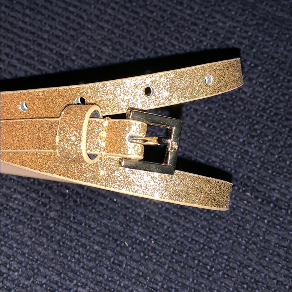 🌟✨ Gold Glitter Belt